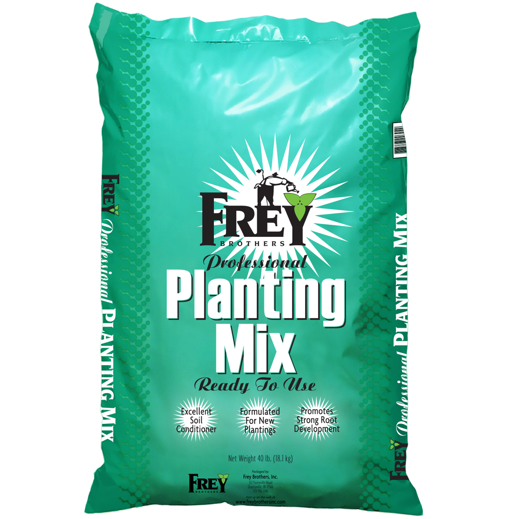 Frey Professional Planting Mix 1.5 cu ft Bag - 60 per pallet - Potting Mix, Compost & Amendments